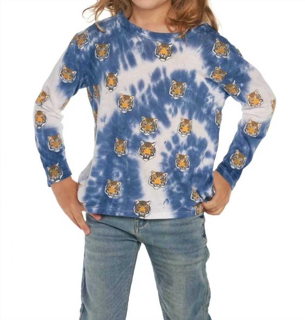 NEW CHASER tigers tee in tie dye